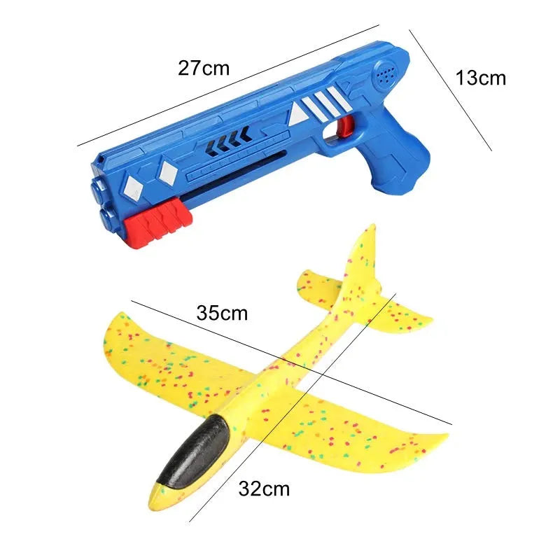 Fly into Action with the Airforce Adventure Catapult Plane Launcher - the Ultimate Toy for Non-Stop Fun! 