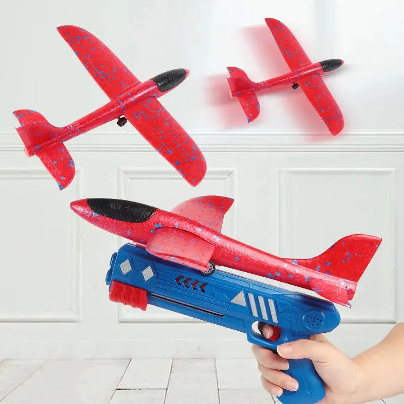 Fly into Action with the Airforce Adventure Catapult Plane Launcher - the Ultimate Toy for Non-Stop Fun! 