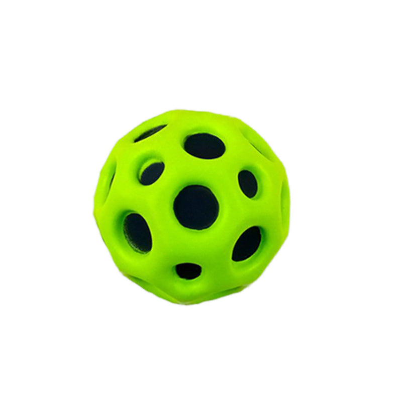 Anti-Fall Moon Shape Hole Ultra Bouncy Ball 